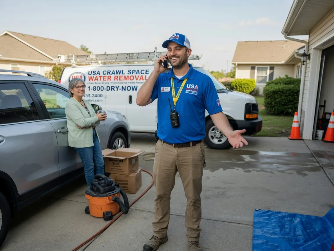 Crawl Space Water Removal Kershaw, SC FAQs